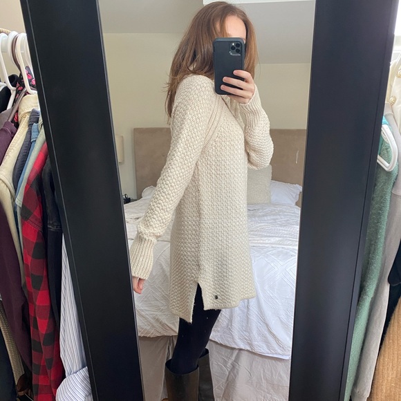 Cream Sweater dress - Picture 4 of 4